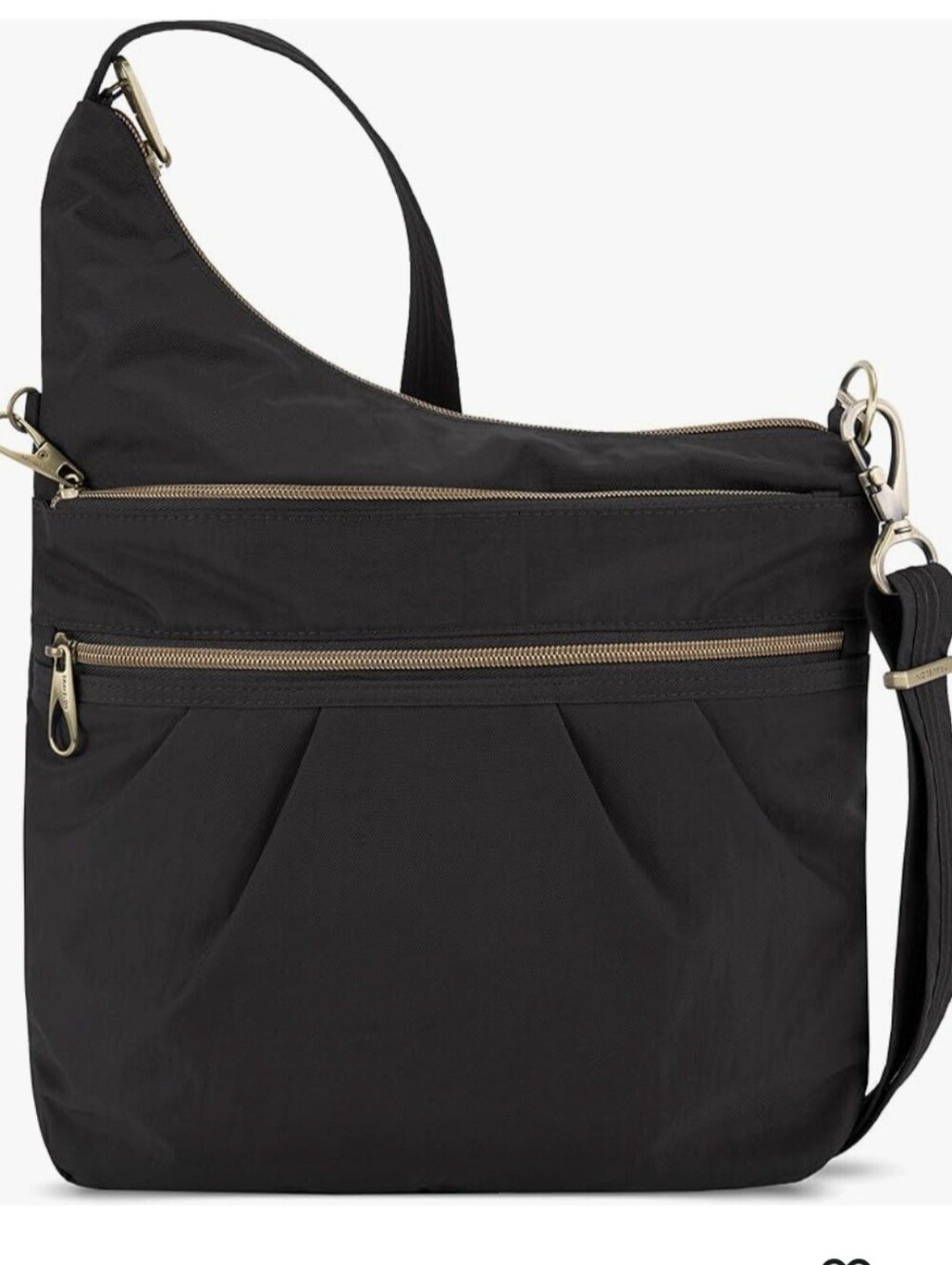 Travelon Anti-Theft Signature 3 Compartment Crossbody Bag